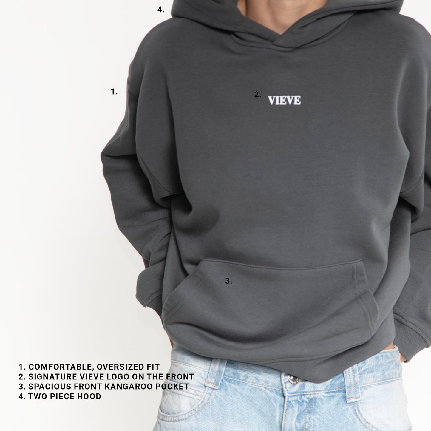 VIEVE Gratitude Attitude Hoodie